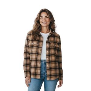Rag & Bone flannel lightweight Plaid Button-Up Shirt